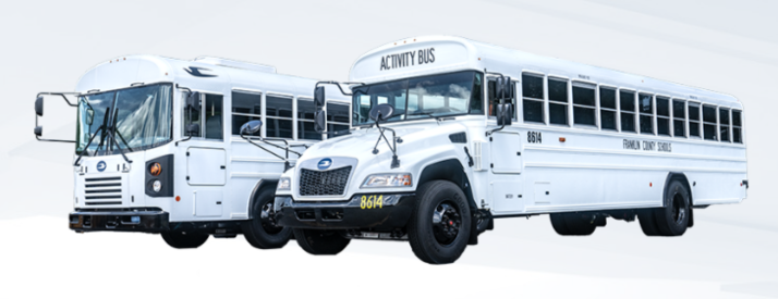 Blue Bird Commercial Activity and Multi-Function School Activity Buses (MFSAB)